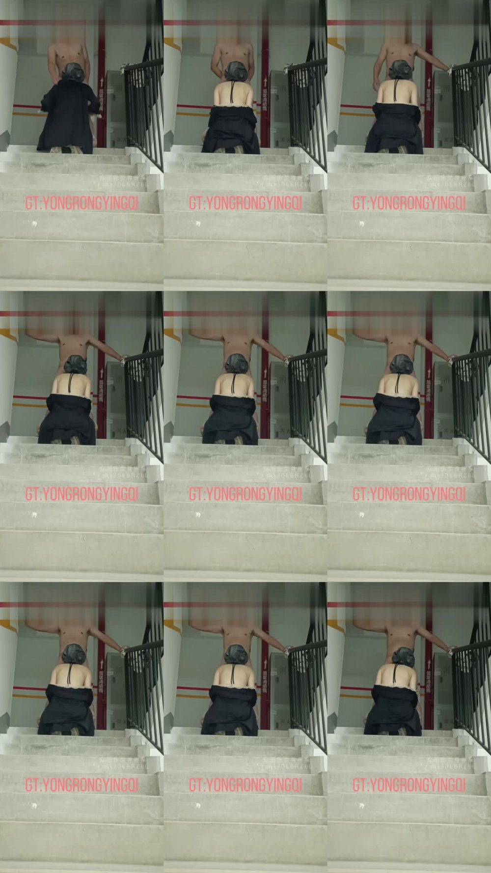 ✨ 巨炮男友搭配天然痙攣體質舞蹈老師「希努爾」在家午睡，把老婆叫到樓道里操一頓！ 起初還不太樂意