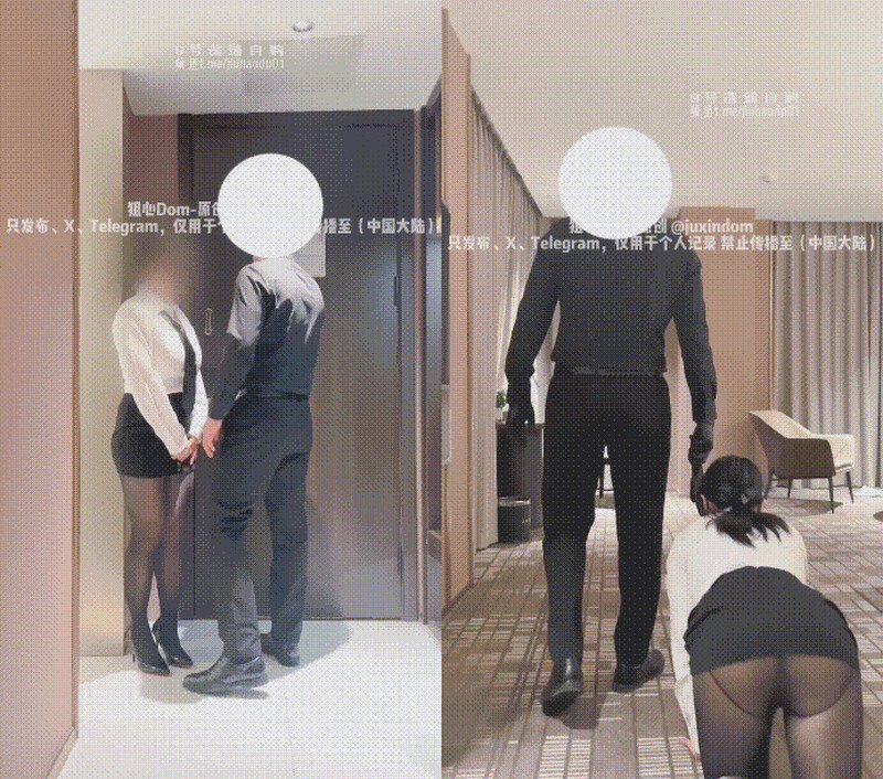 SM調教大神『狙心Dom』✅女秘書系列，表面端莊高雅女白領 私下其實是一隻求虐騷婊母狗（3V）