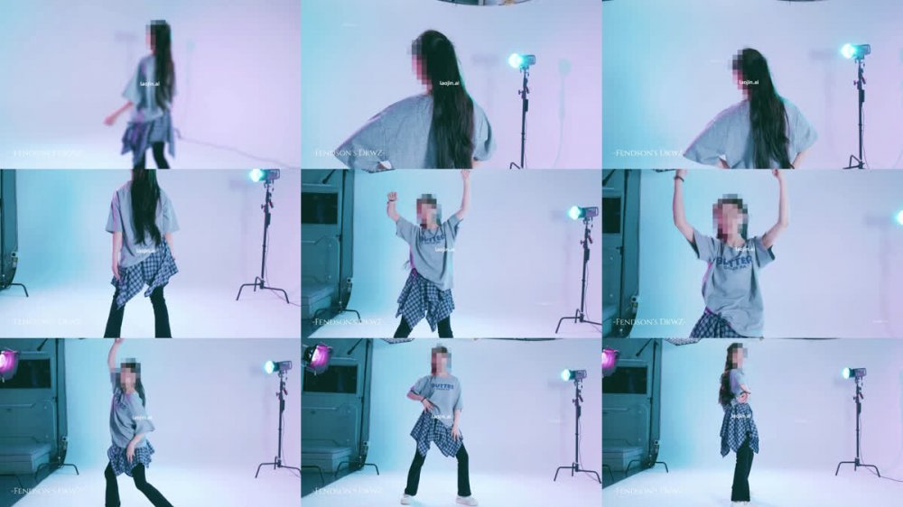 2026年3月最新，【FENDSON作品】，付費解鎖，三點粉K-POP模特，動作一看就是專業的