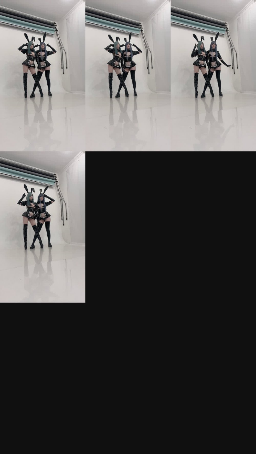 [Cosplay] Candy Ball Latex Bunny Twins [57P10V-713MB]