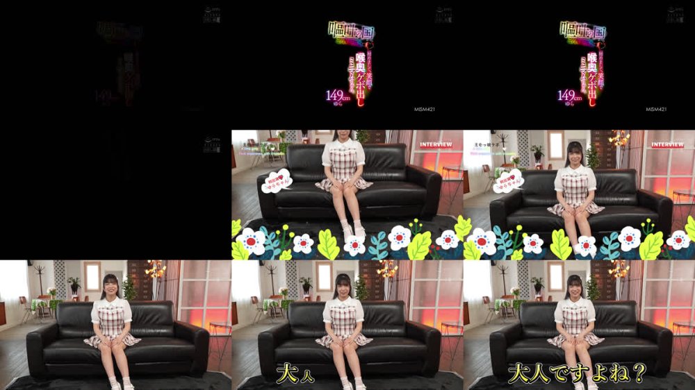 +++ [FHD] MISM-421 嘔吐の国からこんにちは。初めまして。笑顔で喉奥ゲボ出しミニマムちゃん。149cmゆら