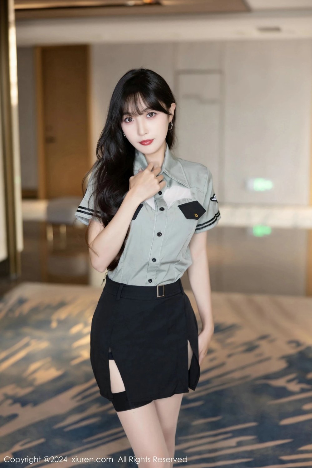 林星闌私房絲襪制服寫真照 [28P]