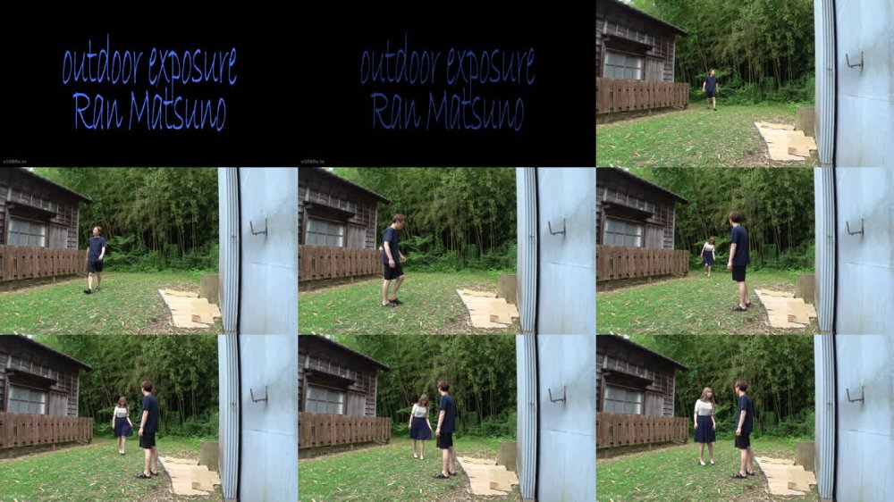 +++ [FHD] AEGE-058 野外露出 連れ出され晒された巨乳調教！！松野蘭