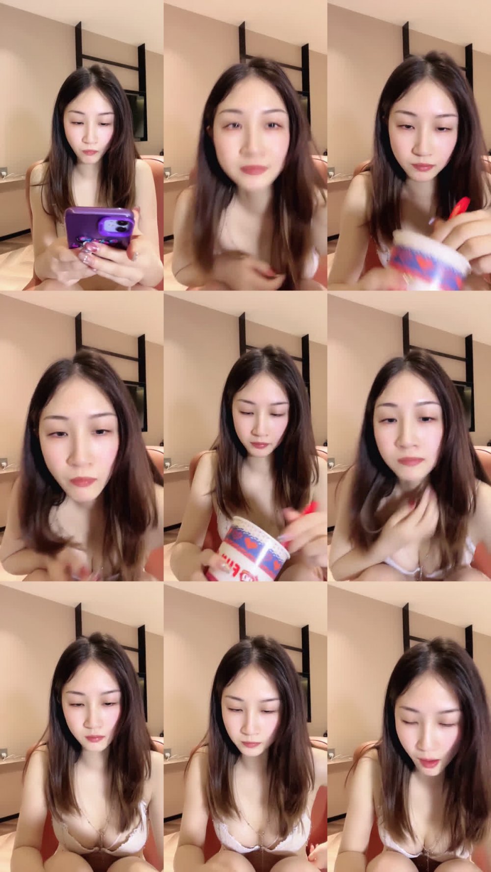 素顏女神 在校學生【小灰灰呐】白皙美乳 蝴蝶美穴還粉嫩 美腿又長又直 大奶帶鎖骨鏈 道具自慰噴水