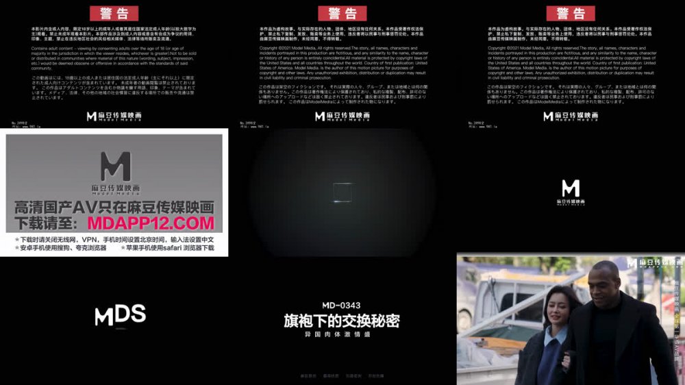 【AI增強】麻豆傳媒MD-0343旗袍下的交換秘密異國肉體激情盛宴優娜李微微