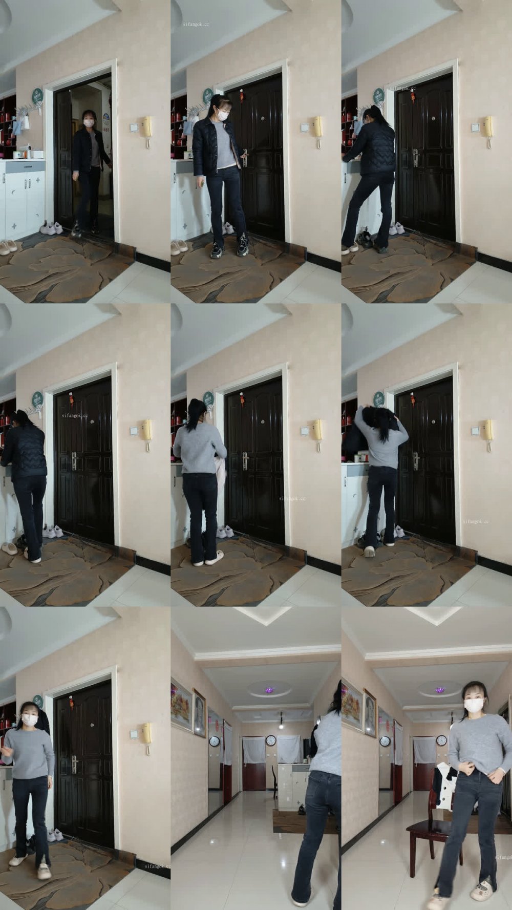 ⚫️ 最新快手洩密！ 絲襪美腿老A8熟女【兔子隊長】定製流出（1），騷到無底線，制服誘惑道具自慰