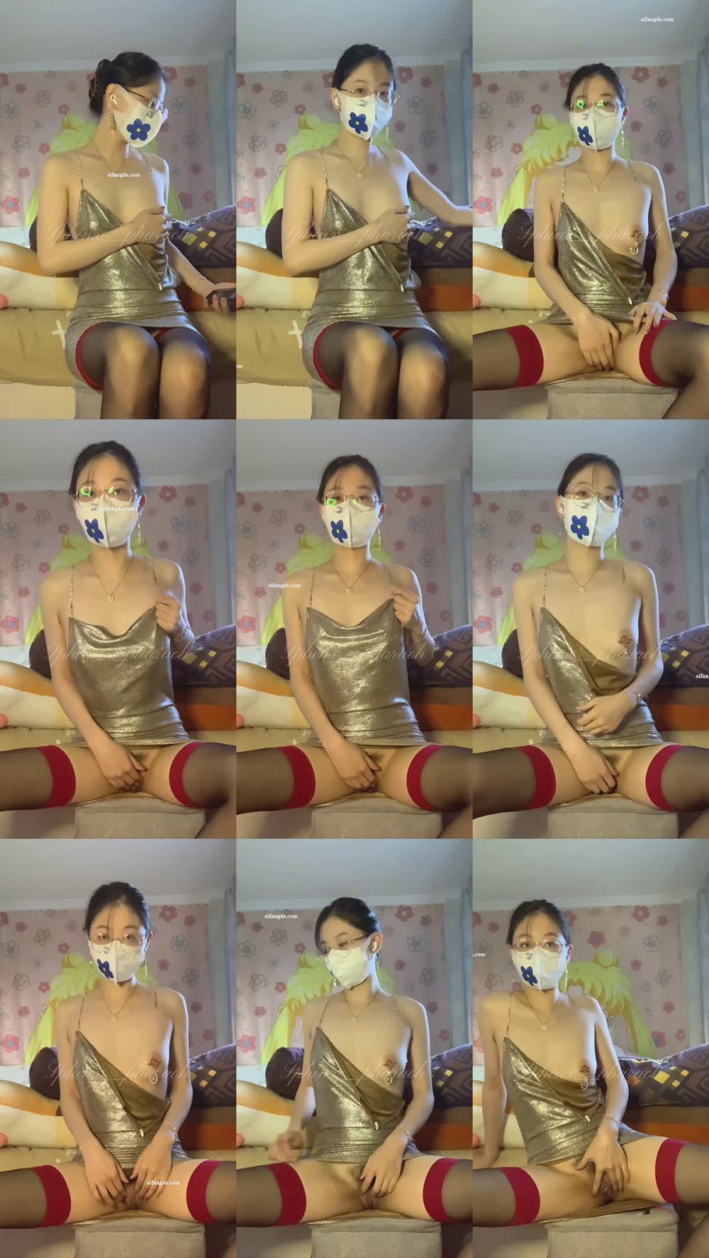 ⚫️ 知性眼鏡反差禦姐【斯芬克斯】最新VIP群福利，拉珠道具自慰大黑逼，淫水泛濫，呻吟聲超級銷魂