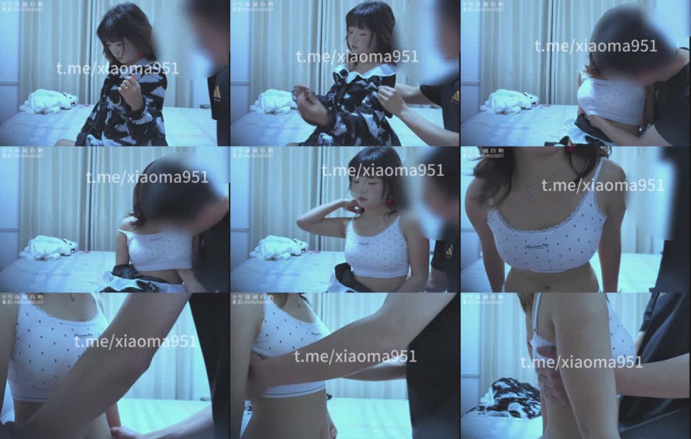 ✅ 泡良大神『小馬原創』00后娃娃臉嫩妹，一線天饅頭肉鮑甚是誘人，倒車入庫深插小蜜穴 要被操哭了！