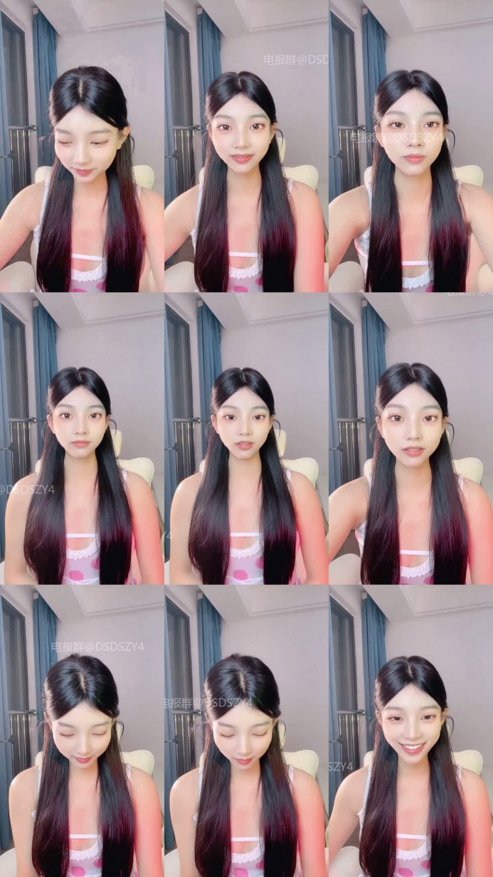 ♦️ 顏值浪妹【雪妹】閨蜜雙人揉奶騷舞，跳蛋自慰小穴流水4（4V）