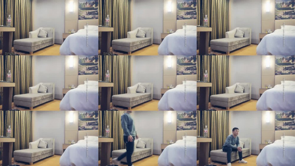 【AI增強】20210405_[原版]七天探花_黃衣緊身褲顏值週邊美女，跪地口交舌頭很靈活