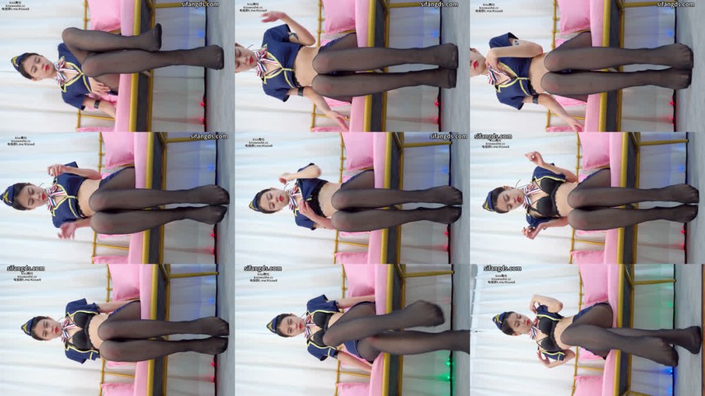 ⚫️KISS舞社，苗條禦姐【小魚】慾望挑逗，三點全露，近景4K畫質，視覺盛宴（2V）