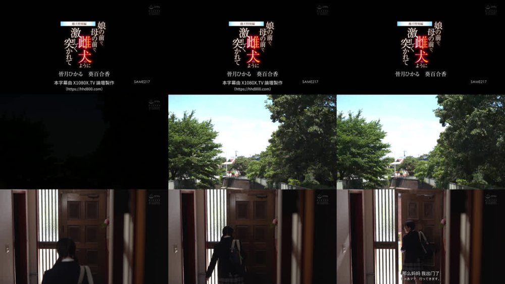 +++ [FHDC] SAME-217 雌犬特別編 娘の前で、母の前で、雌犬のように激しく突かれて