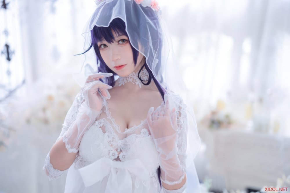 [Cosplay] 樱落酱w – 碧蓝航线 吾妻花嫁