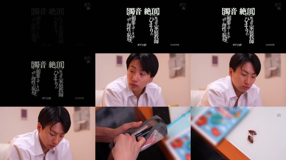 +++ [FHD] DASS-908 【濁音絶頂】無表情家庭教師ひまりの媚薬フェザータッチで崩れ落ちた理性の恥辱。 木下ひまり