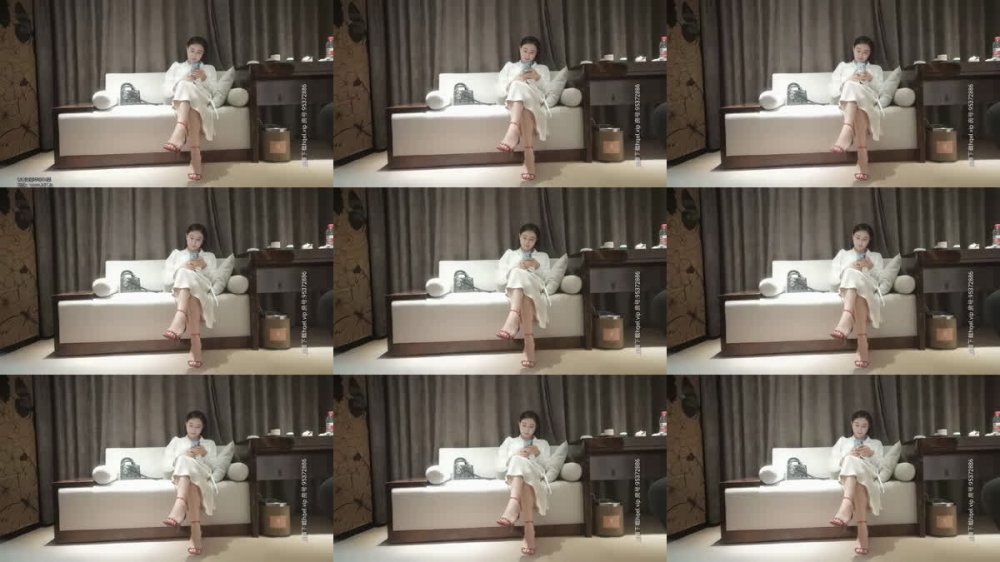 【AI增強】2020-05-27【小寶尋花】約了個長裙大長腿妹子TP啪啪，沙發調情摸逼口交上位騎乘抽插