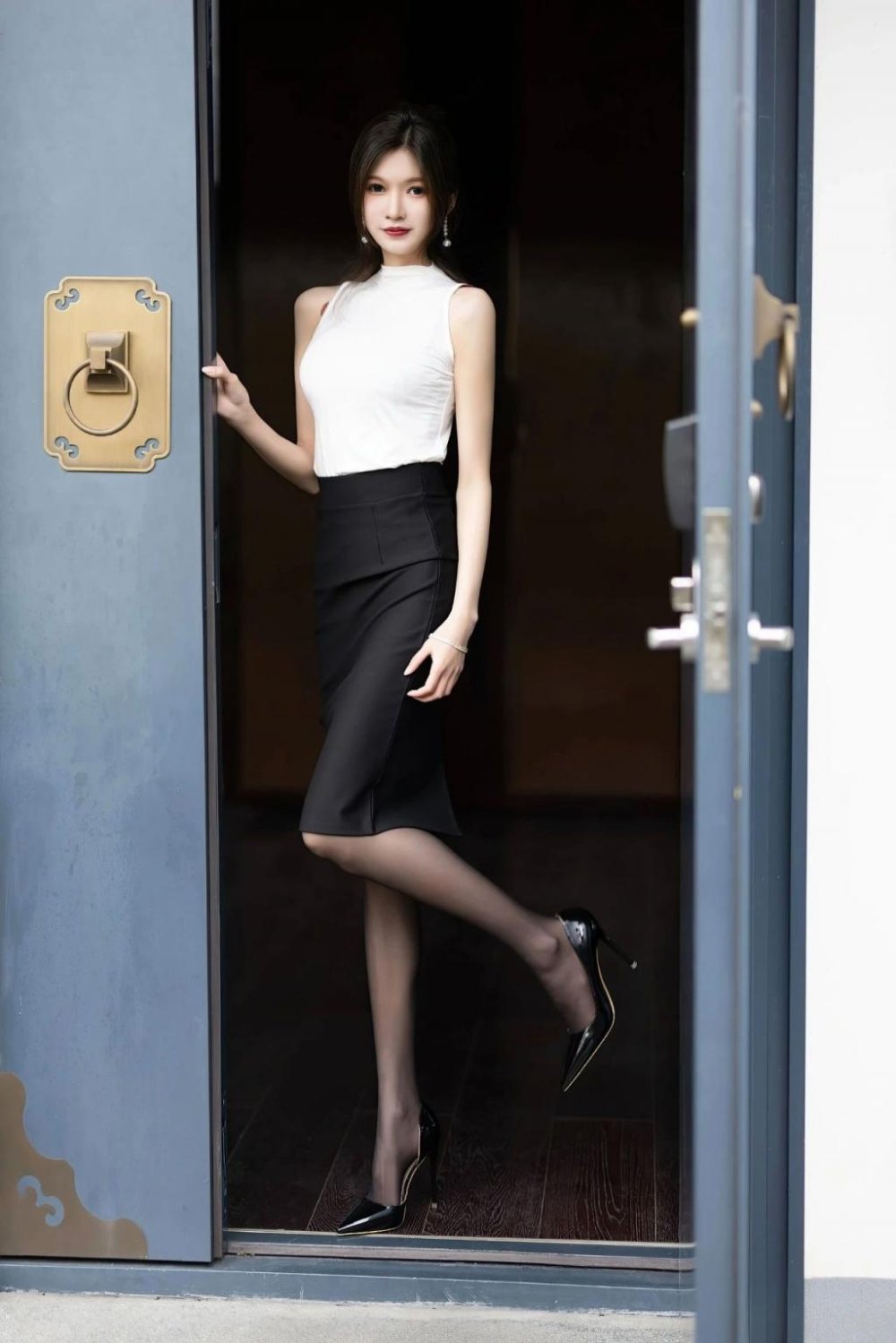 滿屏黑絲大長腿漂亮[55P]