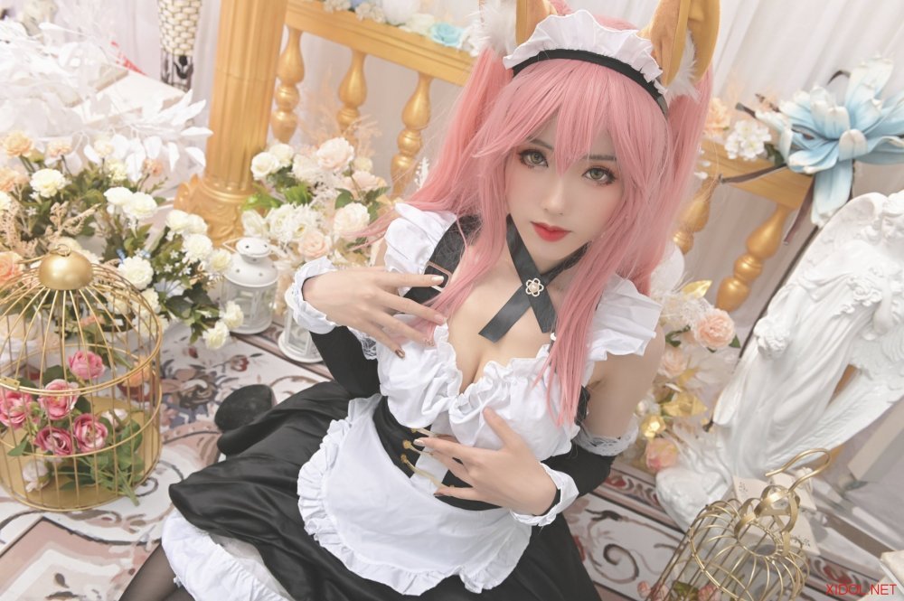 [Cosplay] 钛合金TiTi – 女仆小玉