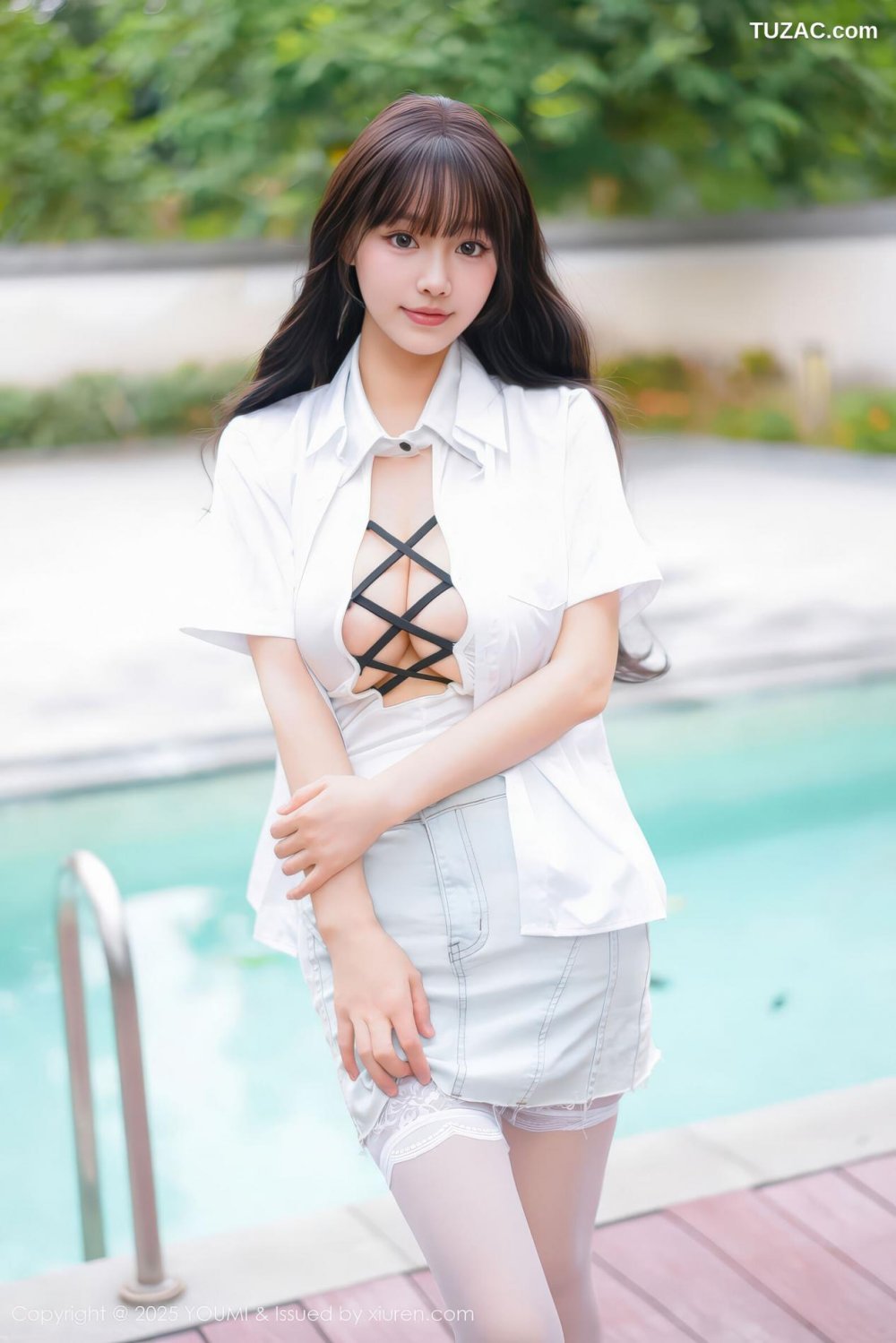 YouMi尤蜜薈-1190-朱可兒-白襯衫白短裙情趣白絲-2025.12.18[75P]