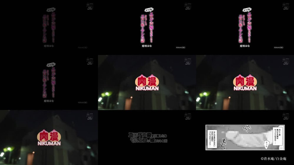 +++ [FHD] NIMA-080 実写版！！エロゲ声優を募集したらめちゃくちゃエロい娘とヤレた話 姫咲はな