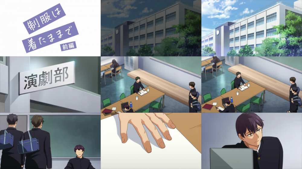 [AmateurSubs] Seifuku wa Kita mama de 01-02 (English subs) [DVDRip 576p HEVC AC3] (聖宝晶華セイントライム)