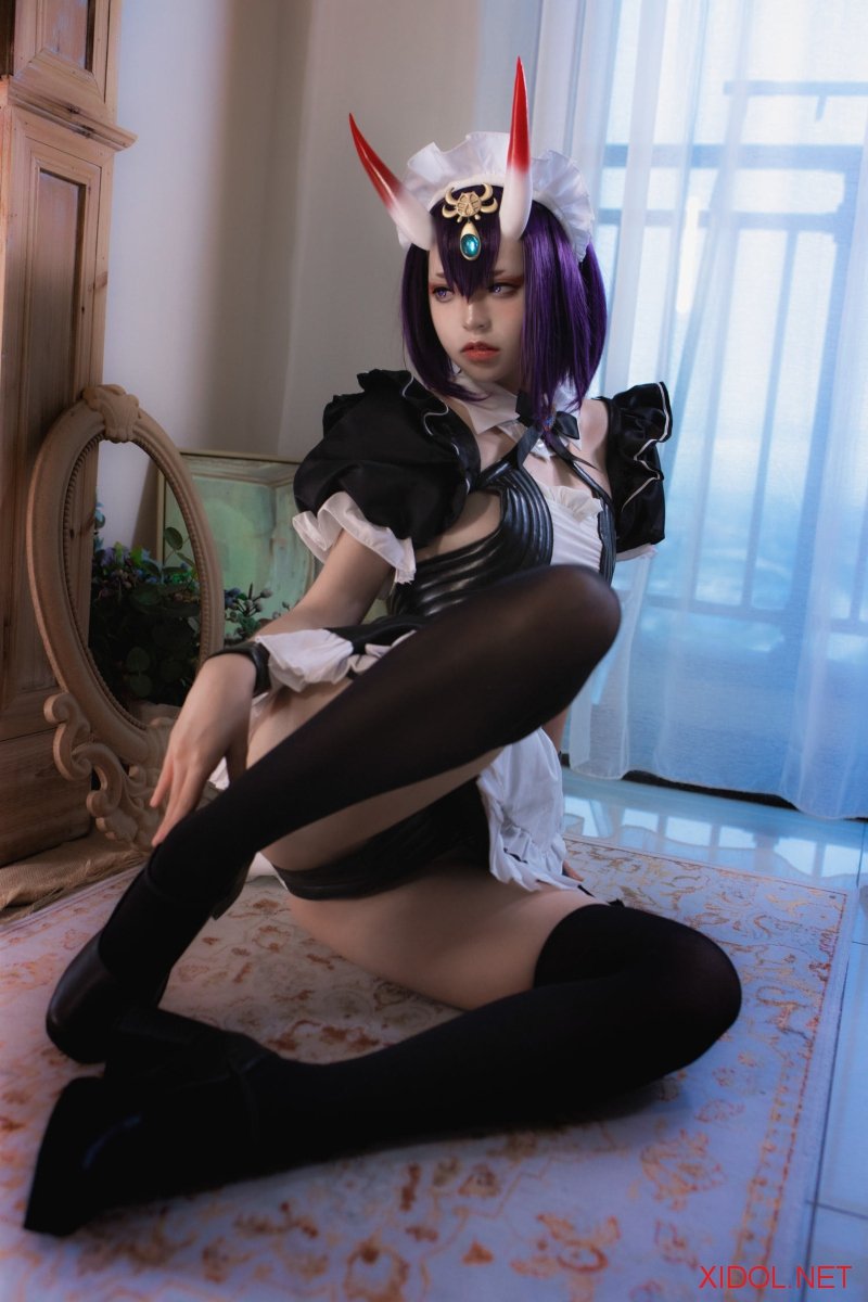 [Cosplay] 疯猫ss FGO 酒吞童子女仆 [30P-353MB]