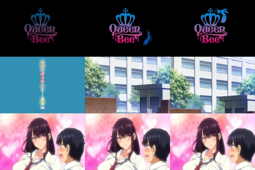 [260410][Queen Bee] ラブはギャルから始まる運命 前編【RAW】