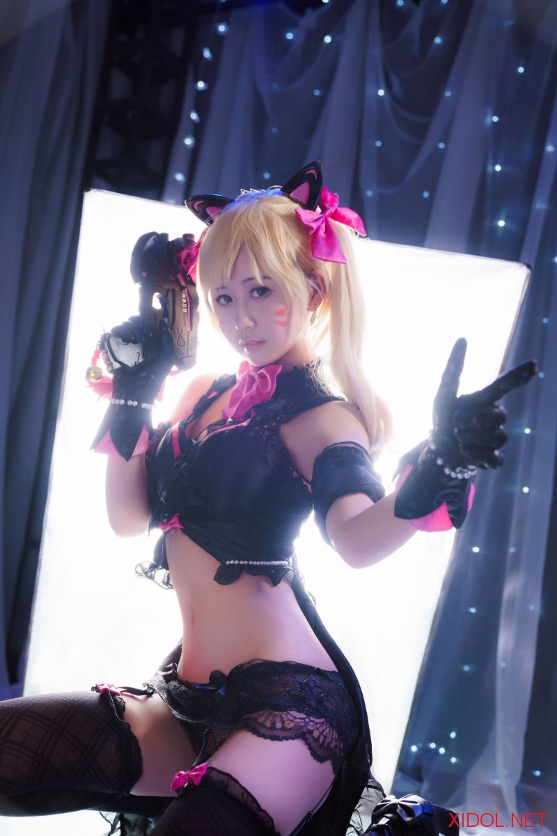 [Cosplay] 萌芽儿o0 dva黑猫 [18P-294MB]