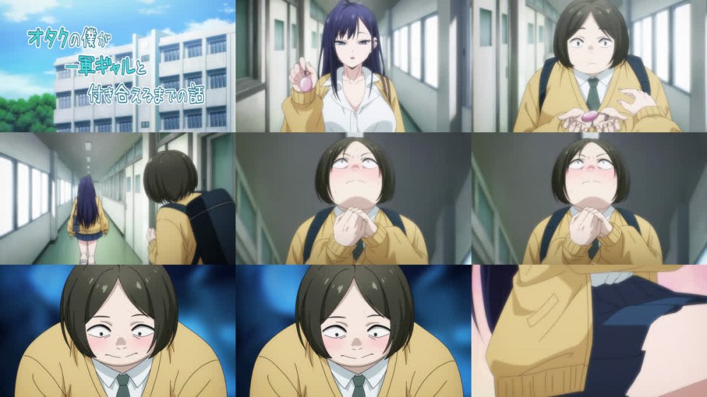 [AmateurSubs] Otaku no Boku ga Ichigun Gal to Tsukiaeru made no Hanashi - 01 [WEBRip 1080p HEVC AAC] (オタクの僕が一軍ギャルと付き合えるまでの話)
