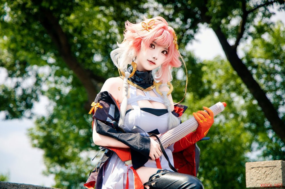 [Cosplay] 香草奶喵 – 长离典藏版 长离原皮外景