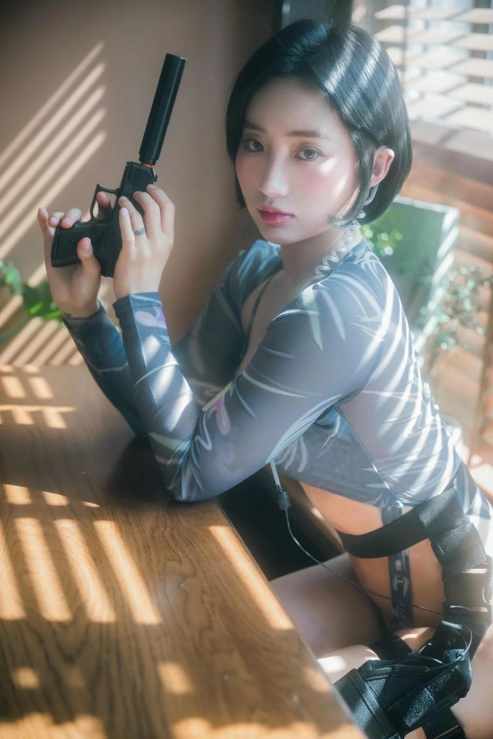 Booty Queen 短髮黑槍&nbsp; [20P]