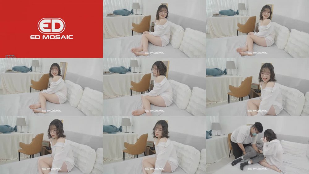 【AI增強】EdMosaicEDEA-582無套中出！ 6P大混戰！ 幸運兒帶美尻女友加入用手指猛插後穴！ 塞滿精液的小穴