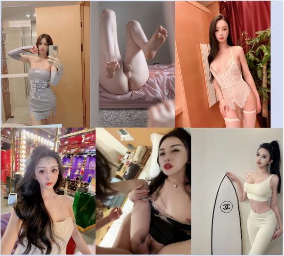 -ts韓小愛 對決 ts艾莉娜 漂亮美妖連體，互相啪啪，吃奶，誰更勝一籌