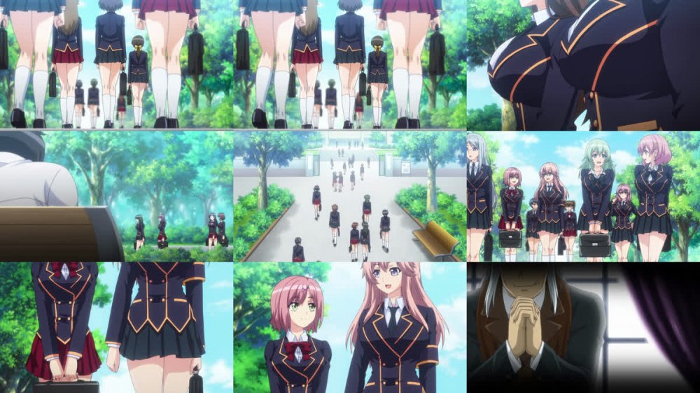 [H-Enc] 学園で時間よ止まれ / Gakuen de Jikan yo Tomare 01-04 (BDRip 1080p HEVC FLAC) | Stop by Time at the School