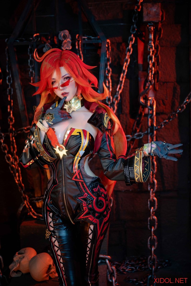 [Cosplay] 阿薰kaOri 原神 火神玛薇卡 [213P1V-4.83GB]