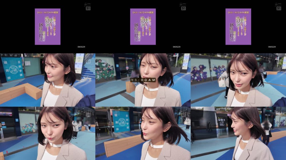 +++ [FHD] SNOS-229 【16:25～10:37】ホテル密室 可憐なボブお姉さんが壊れちゃうまで洪水潮を吹かされ続けた膣奥責めの18時間12分。 倉木華