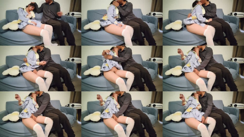⚫️ 超嫩露臉學生妹被霸氣金主圈養洩欲，美乳翹臀調教得太成功了，各種玩弄爆操，真正的肉便器