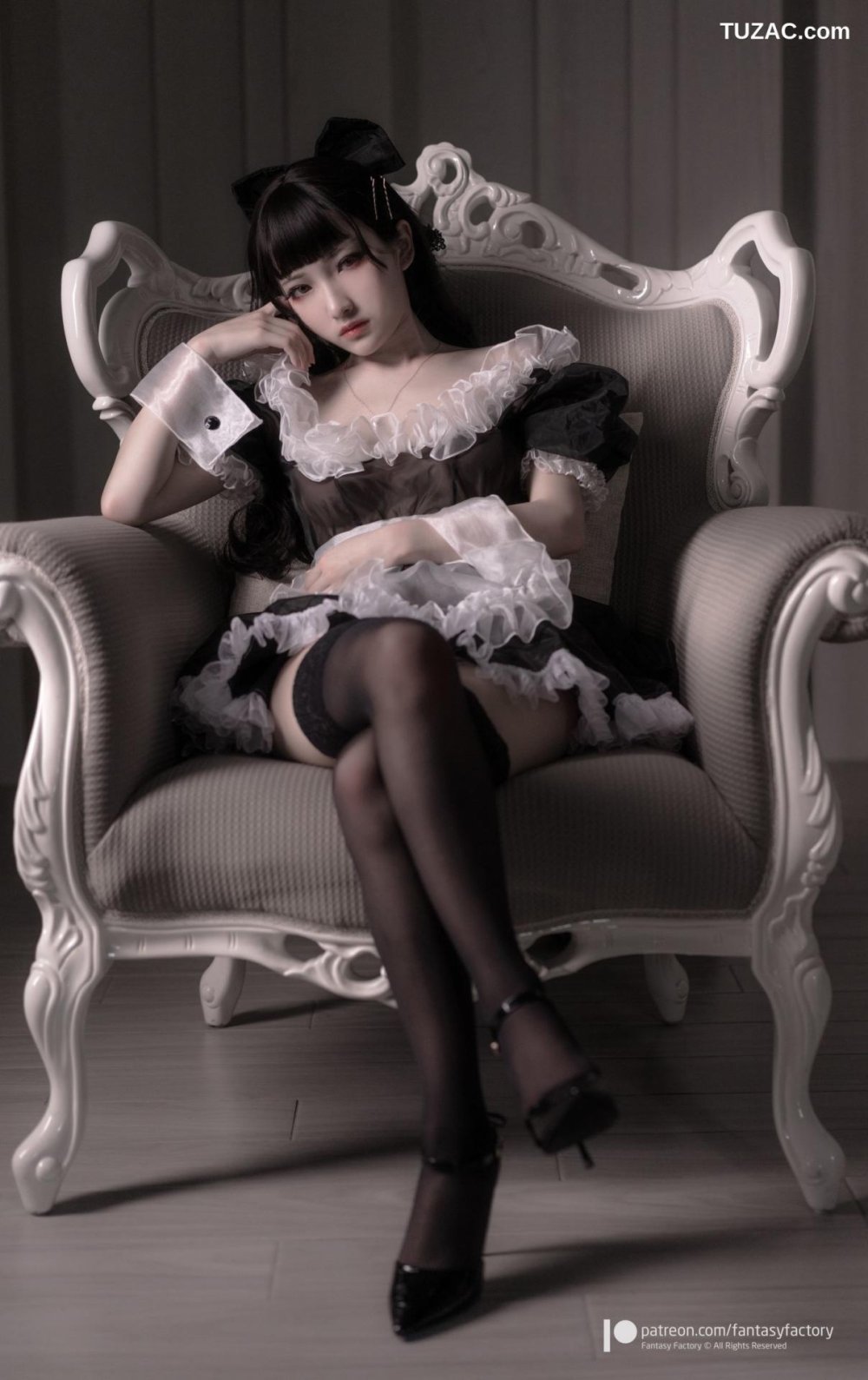 Fantasy-Factory-小丁Ding-哥特暗黑風女僕-Gothic-Maid[31P]