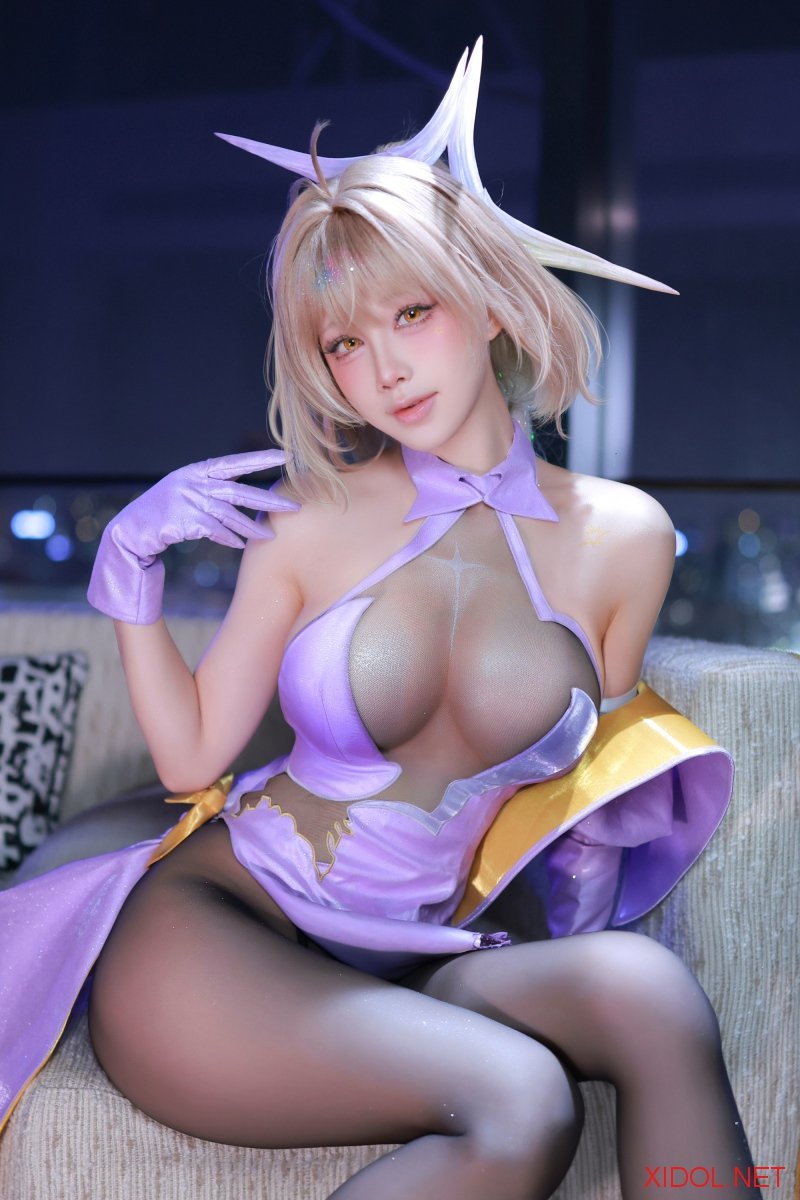 [Cosplay] 水淼Aqua 水淼aqua NIKKE 阿妮斯 超级巨星-星光 [54P-78MB]