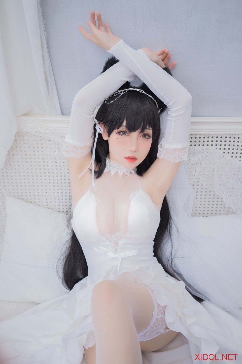 [Cosplay] 焖焖碳 碧蓝航线 爱宕花嫁 [20P-211MB]