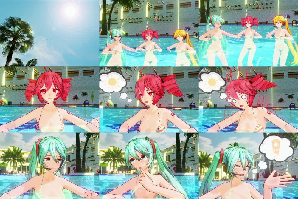 [260608][Noxelle] Triple Baka in the pool Are you ready for a swim？