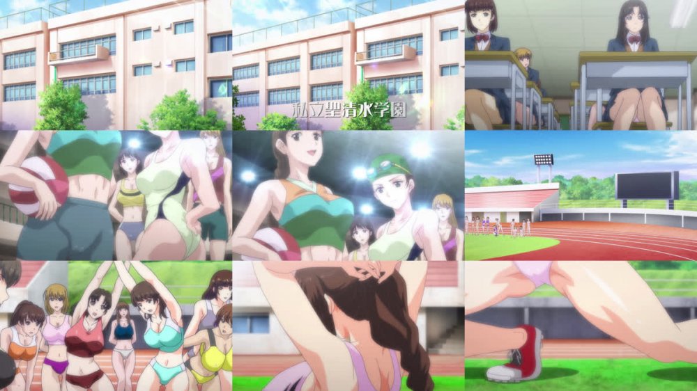 [210430][stap00014][ショーテン] 陸上部女子は俺の生オナホ！！！ The Animation 上巻+下巻