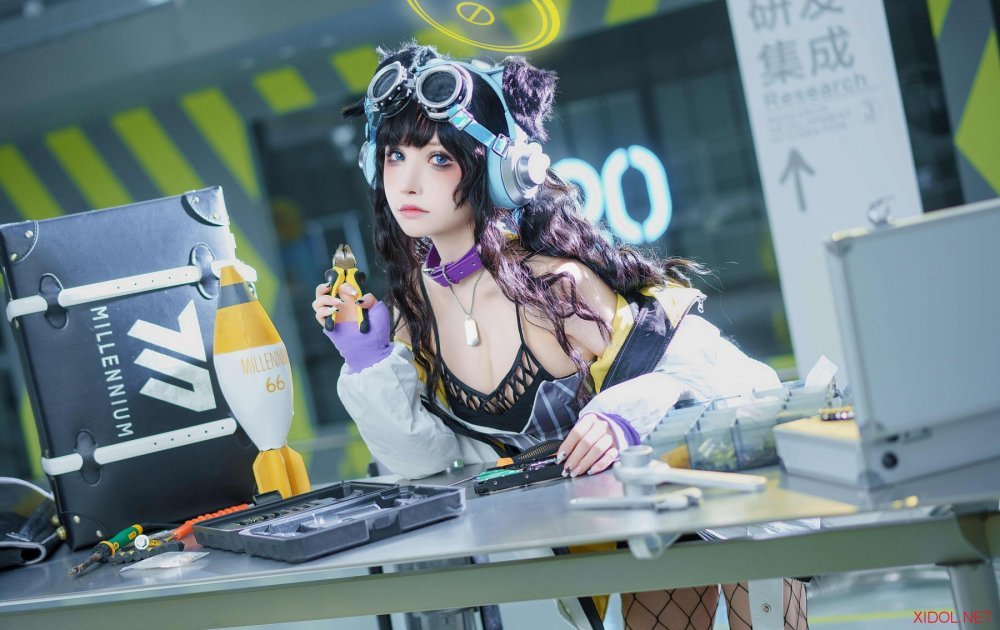 [Cosplay] 超级小禾儿 蔚蓝档案 阿洛娜 [17P-178MB]