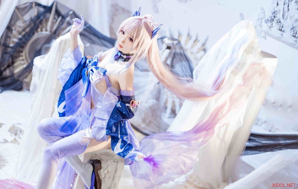 [Cosplay] 焖焖碳 珊瑚宮心海 [15P-439MB]