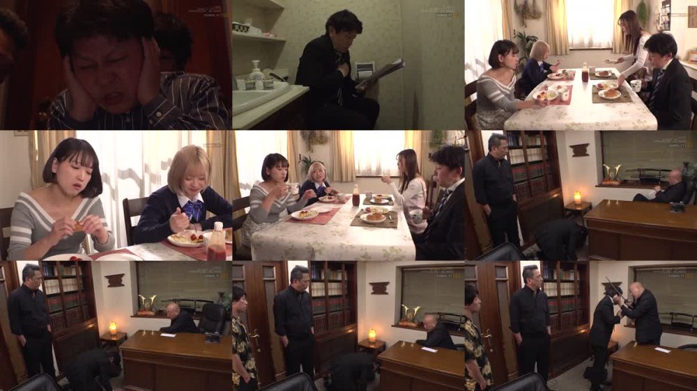 +++ [FHD] SDMU-999 借金まみれの情けないオレのせいで大切な妻と娘二人が絶倫極道オヤジの性処理肉便器にされていたなんて…