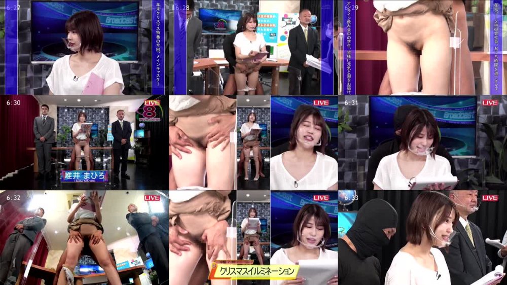 +++ [HD] STARS-480 年末スペシャル！トビジオっ！特報NEWS 勤務中ずっと痙攣・潮吹きっぱなし・失禁しても平然と原稿を読み上げる唯井まひろアナウンサー